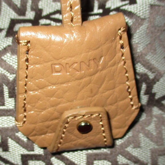 DKNY Large Monogram Satchel - Picture 8 of 16